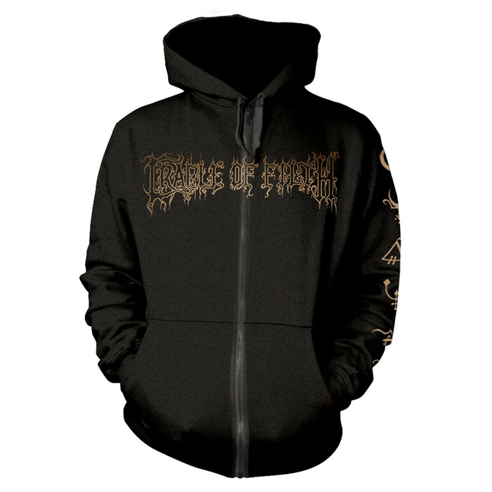 CRADLE OF FILTH - EXISTENCE (ALL EXISTENCE) BLACK Hooded Sweatshirt with Zip Small