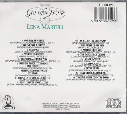 Lena Martell - A Golden Hour Cd