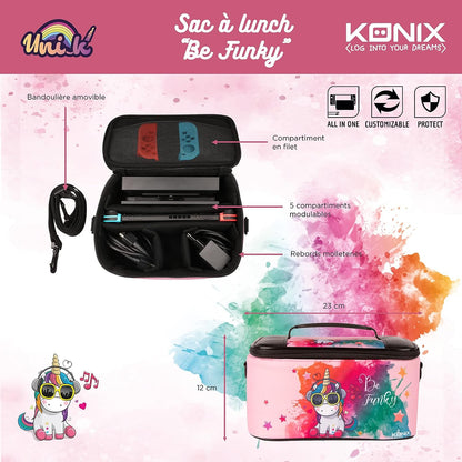 Unik - Nintendo Switch Lunch Bag - Be Funky