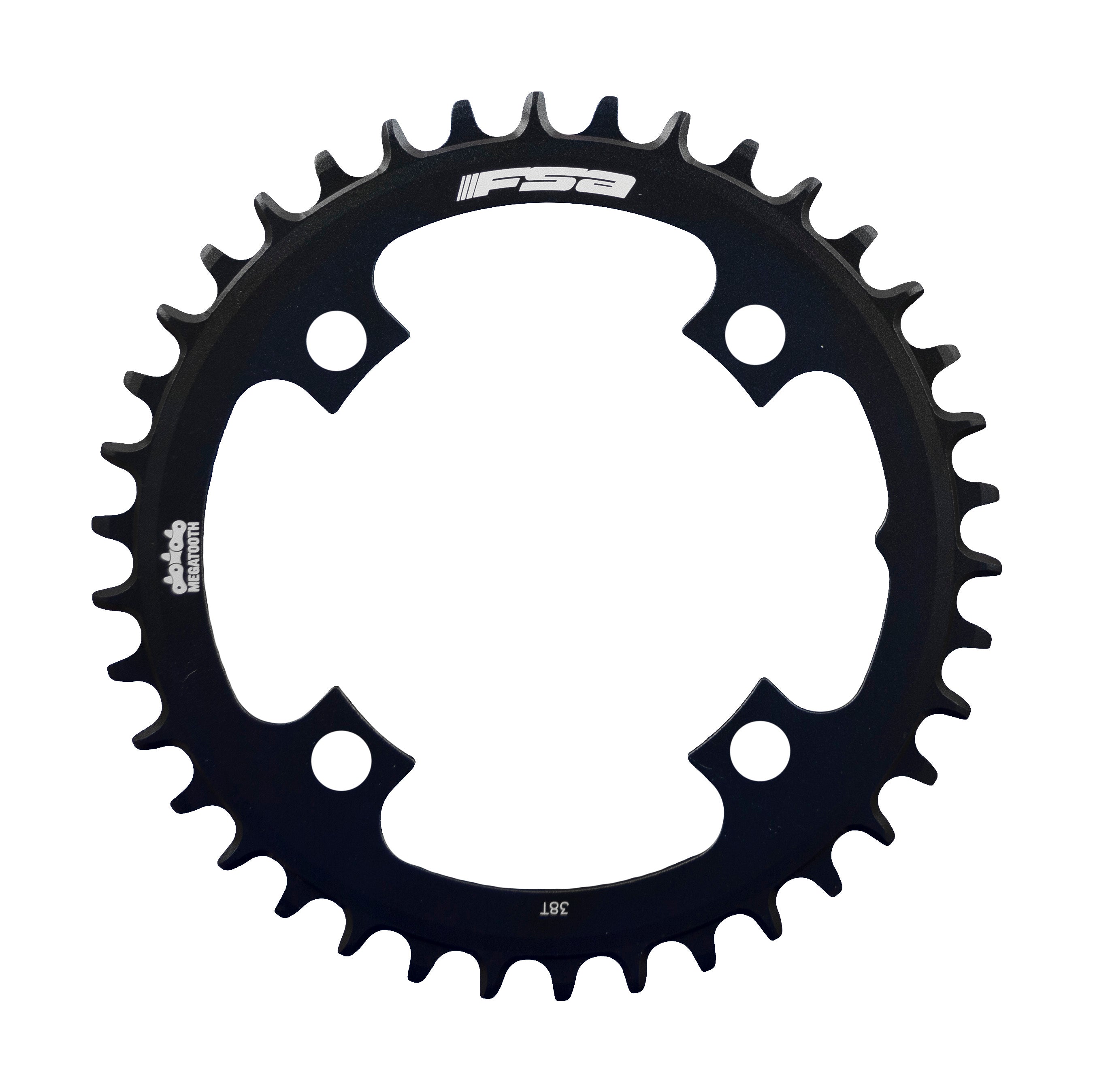 FSA Megatooth MTB Chainring (1x11, 104x32T, Black, 4h)