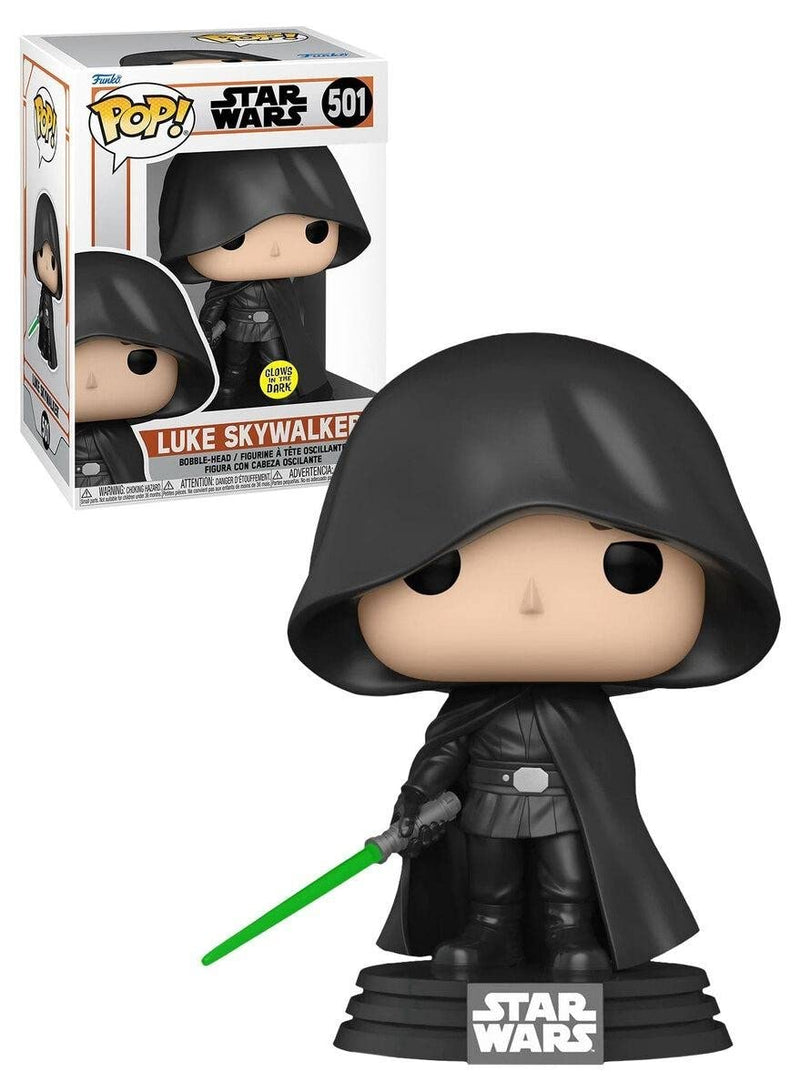 Funko Pop! 61011 Star Wars The Mandalorian - Luke Skywalker (Glow in the Dark Special Edition) #501