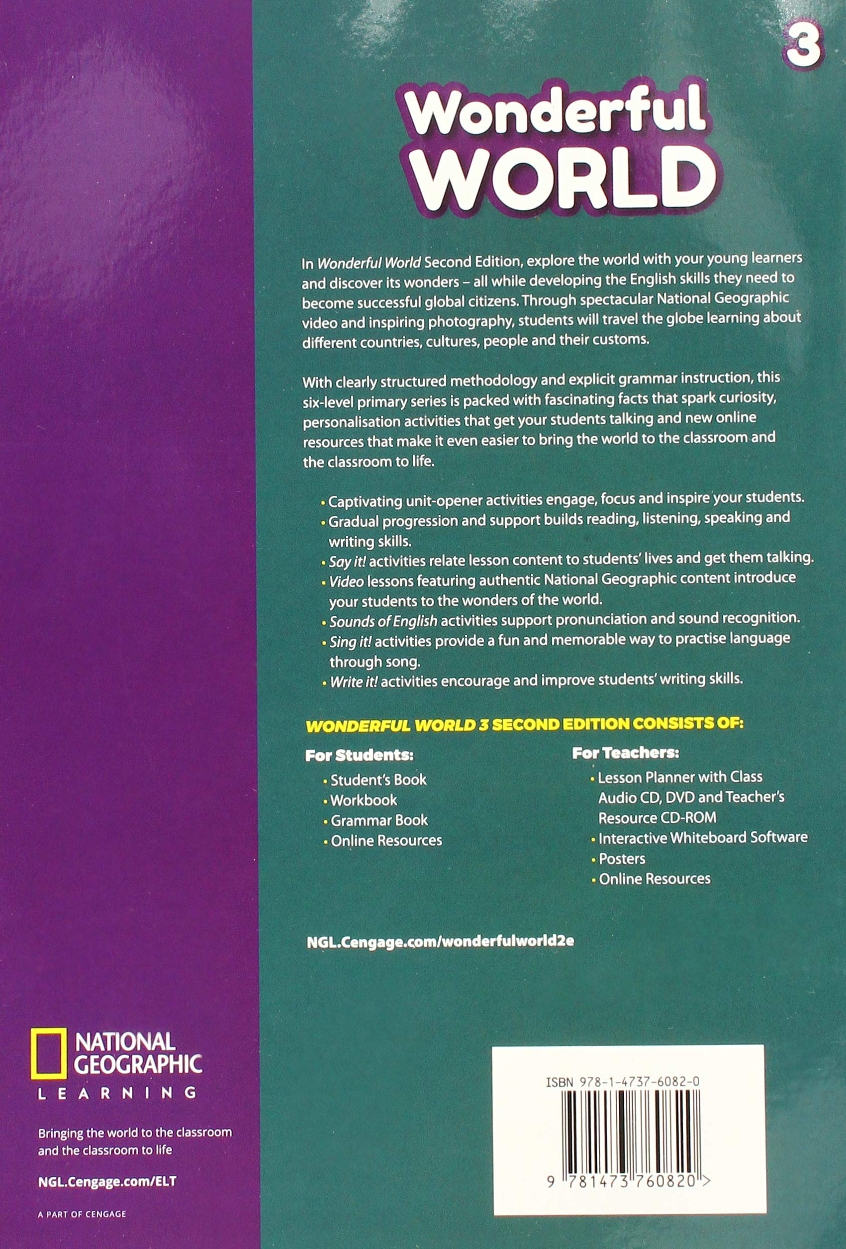 Wonderful World 3: Grammar Book