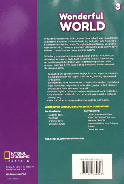 Wonderful World 3: Grammar Book
