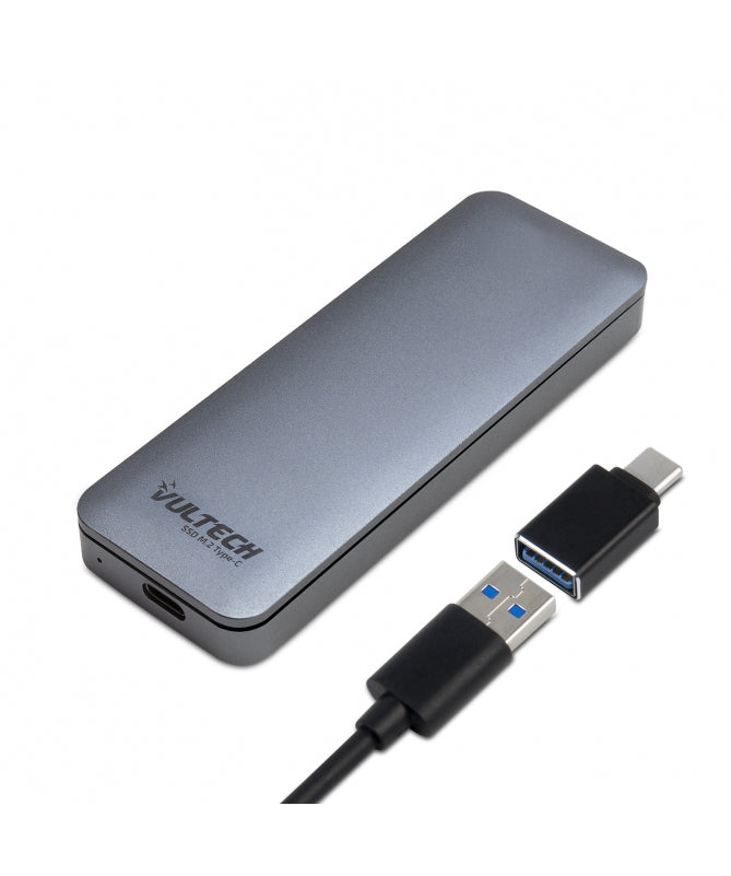 Vultech GS-NVMETC storage drive enclosure SSD enclosure Grey M.2
