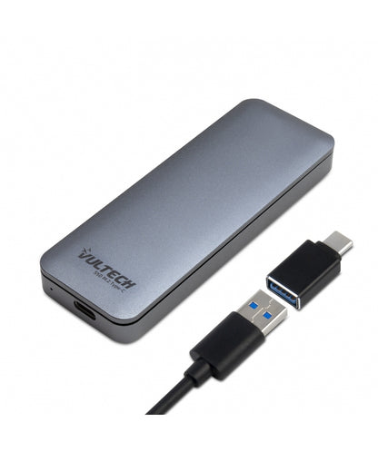 Vultech GS-NVMETC storage drive enclosure SSD enclosure Grey M.2