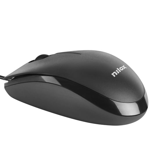 Nilox MOUSB1003 mouse USB Type-A Optical 1600 DPI