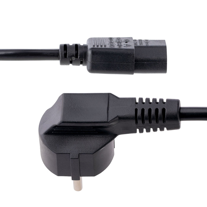 Computer Power Cord - 3Ft (1M) Eu Schuko To C13 18Awg