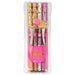Depesche 7511 TOPModel - Metallic Gel Pens Set of 4 Gold Silver Bronze Pink Writing and Decorating, Colourful 4 metallic case