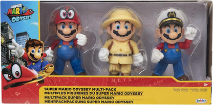 Super Mario 4 Mario Odyssey 3-Pack