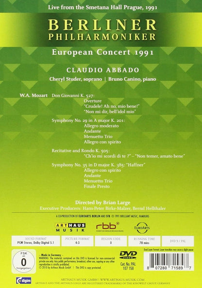 Die Berliner Philharmoniker - Europakonzert 1991, Prag