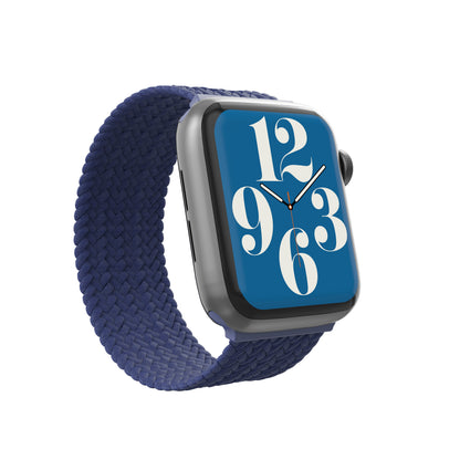Gear4 - Loop For Smart Watch - Comfort-Flex - M Size - Navy Blue - For Apple Watch (38 Mm, 40 Mm, 41 Mm)