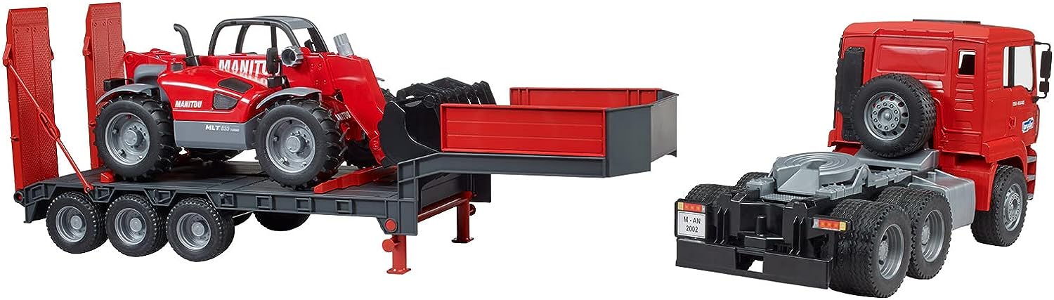 Bruder: 2774 - Man Tga Bilico Con Manitou Mlt 633