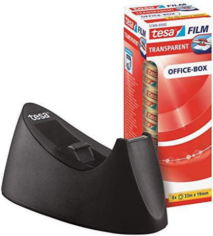 tesa Tischabroller Curve schwarz