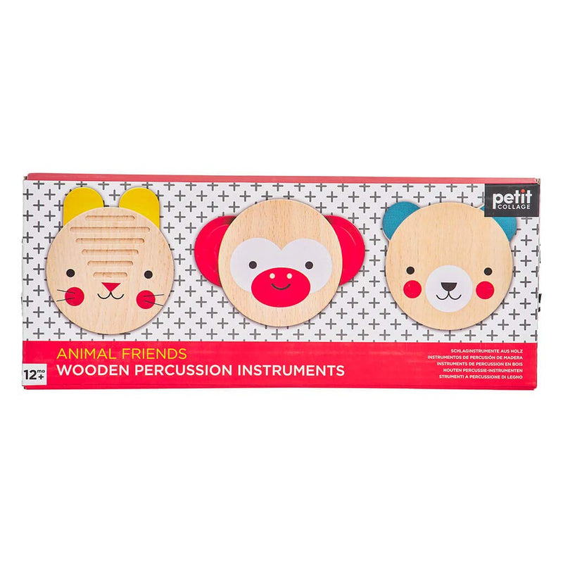 Petit Collage - Animal Friends Wooden Percussion Instruments