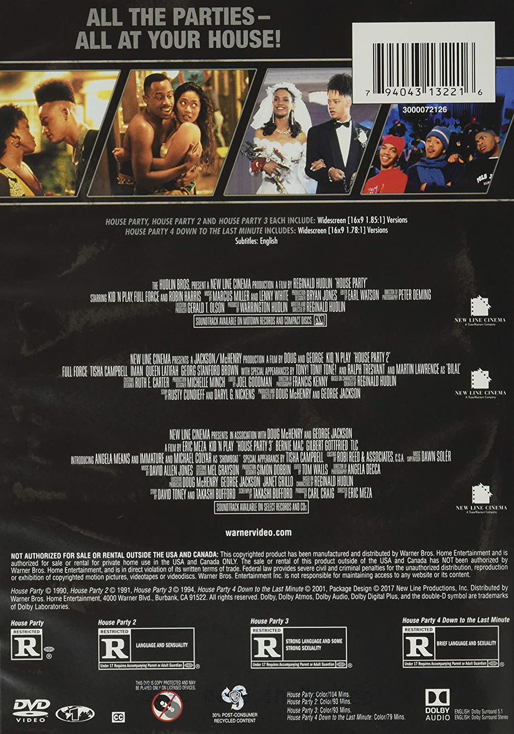 4 Film Favorites: House Party