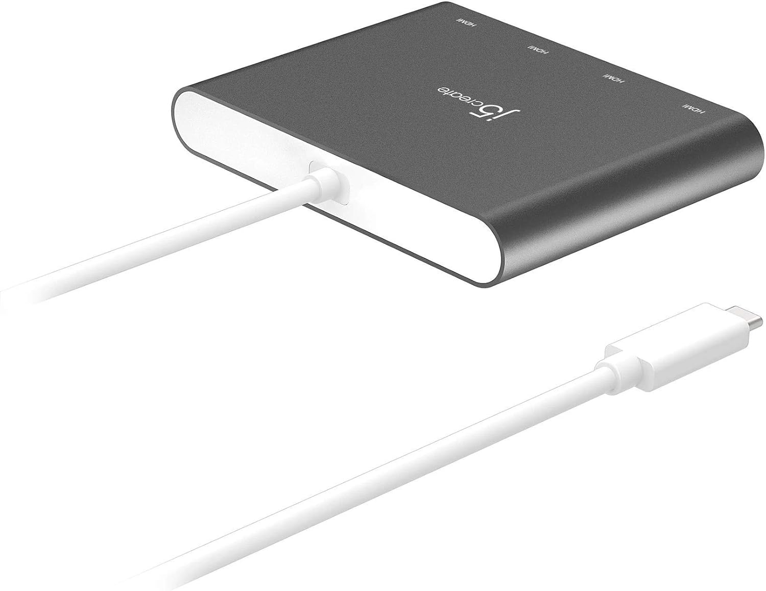 j5create USB-C™ to 4-Port HDMI™ Multi-Monitor Adapter
