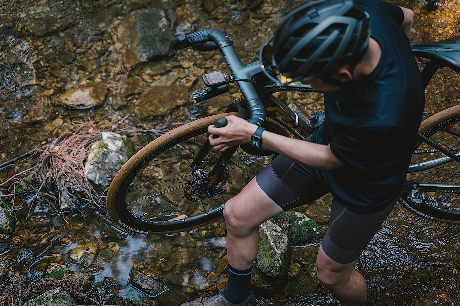 Panaracer Gravel King Semi Slick Colour Edition Tubeless Compatible Gravel Tyre Ginger/Brown 700 x 38c