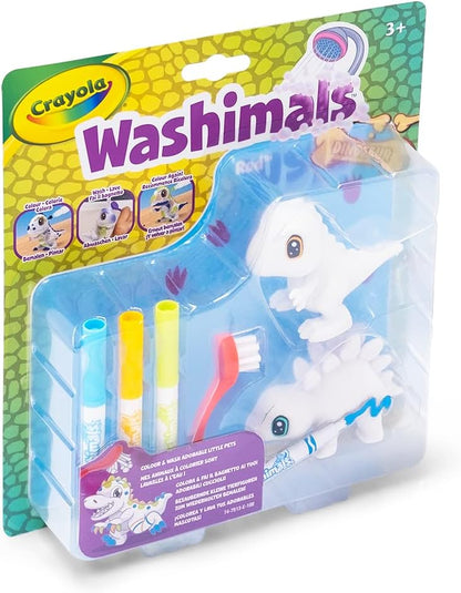 CRAYOLA - Washimals Dino, Dinosaur Refill Set, Game and Gift for Children, from 3 Years, 74-7513 dinosaurs