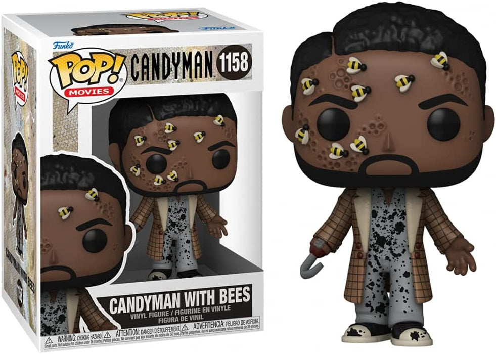 Funko POP! Movies: Candyman - Candyman With Bees - Collectable Vinyl Figure - Gift Idea - Official Merchandise - Toys For Kids & Adults - Movies Fans - Model Figure For Collectors And Display