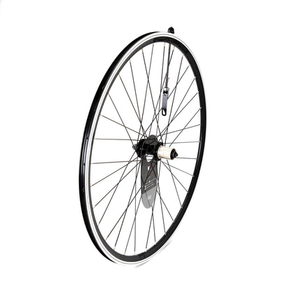 KX Pro Road 700C Q/R Sealed Bearing Wheel 10-11 Speed in Black - Front