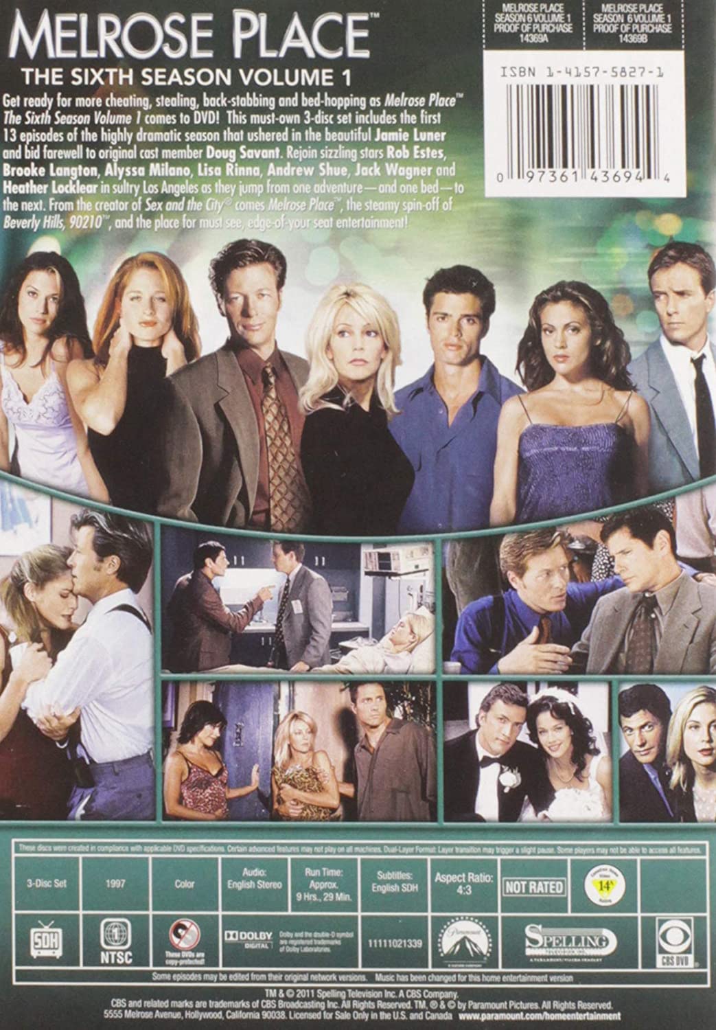 Melrose Place: Season 6, Vol. 1