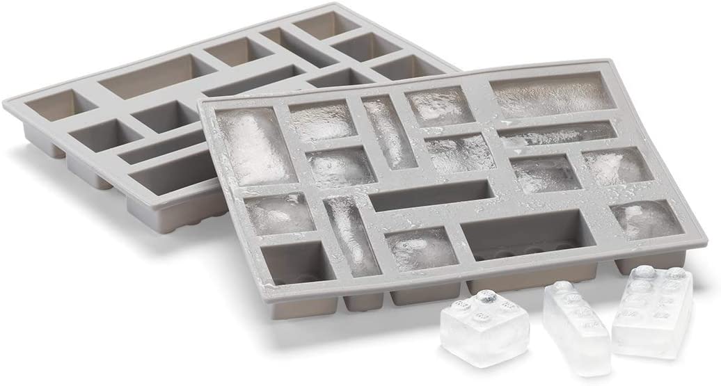 Lego Ice Cube Tray Light Gray