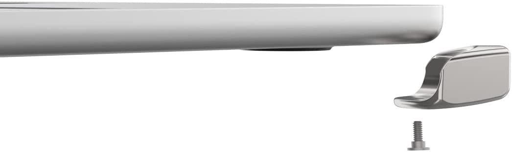 Ledge Macbook Air2022 M2 T-Slot Lock Adapt Keyed Cbl Lock Silver