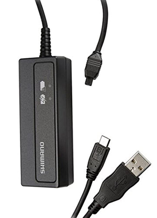 Shimano Cycling SMBCR2 SM-BCR2 Di2 Internal Battery Charger Direct to SM-EW90 Junction, Black, UNI + Bike Parts