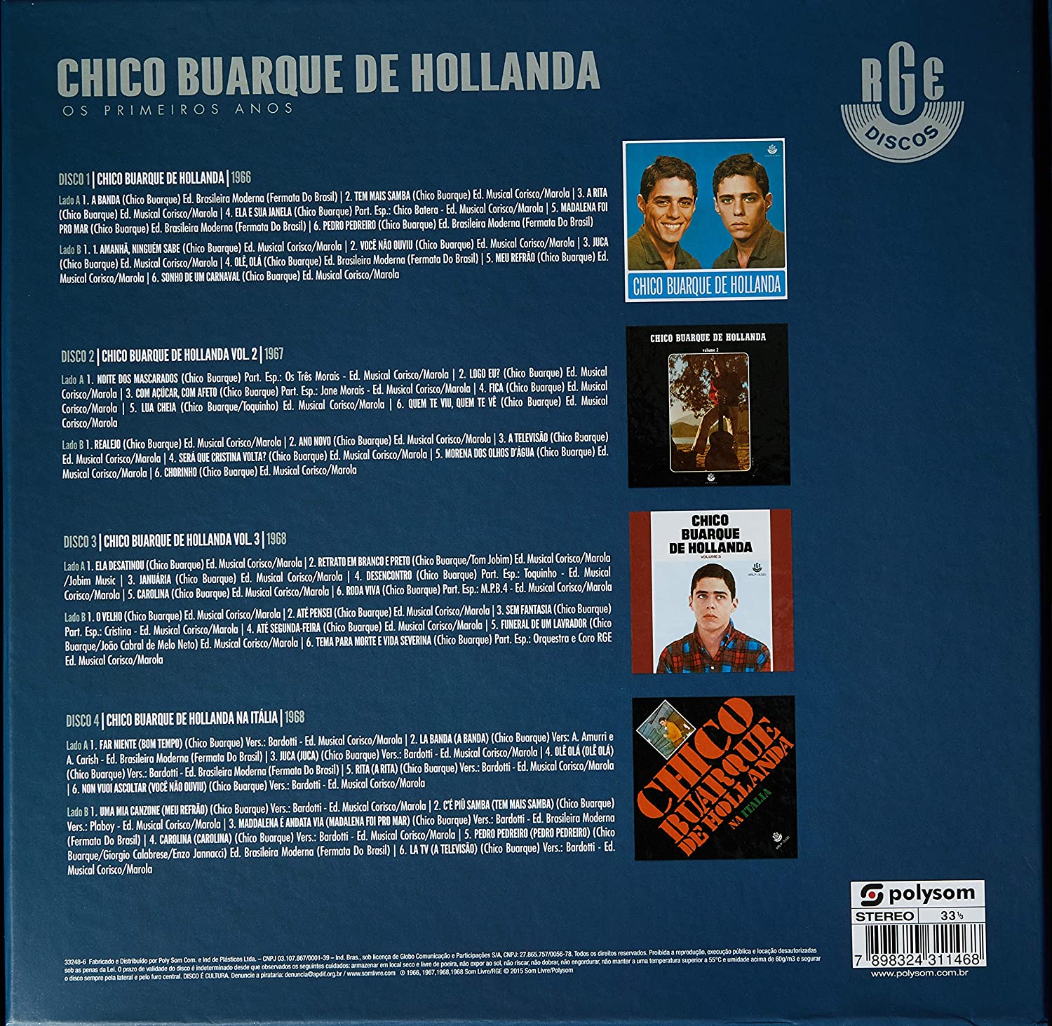 Os Primeiros Anos 1966-1968