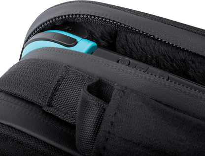 bionik BNK-9030 Commuter Reinforced Tactile Bag for Nintendo Switch and Accessories, Black