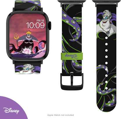 MobyFox x Disney Apple Watch Band - Little Mermaid (Ursula) - Officially Licensed Smartwatch band, Compatible with Every Size & Series of Apple Watch (not included)