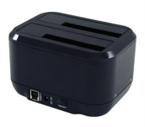 LC-Power LC-DOCK-U3-III storage drive docking station USB 3.2 Gen 1 (3.1 Gen 1) Type micro-B Black