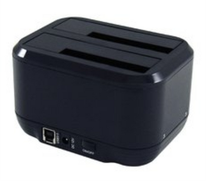 LC-Power LC-DOCK-U3-III storage drive docking station USB 3.2 Gen 1 (3.1 Gen 1) Type micro-B Black