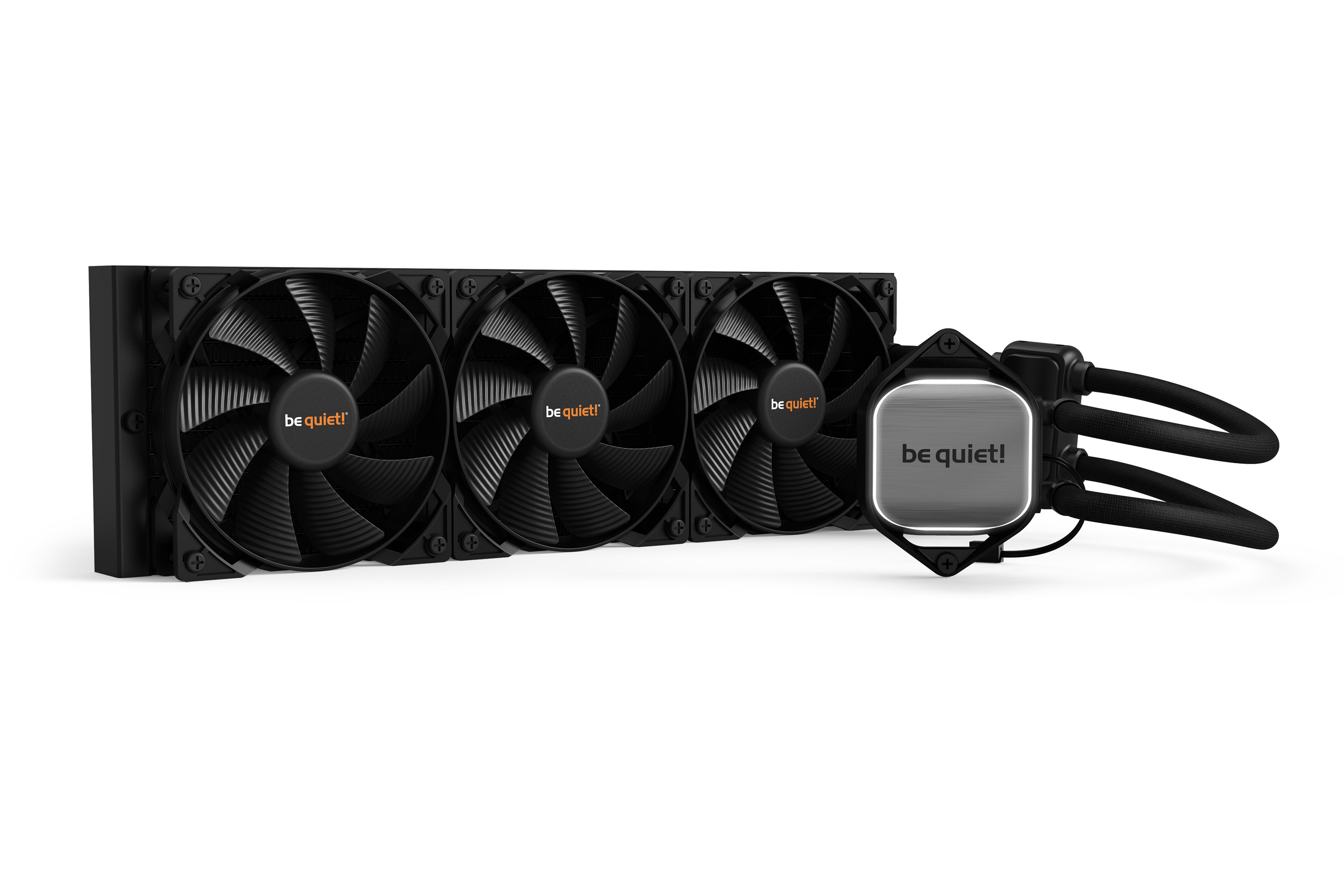 be quiet! Pure Loop 360mm All In One CPU Water Cooling, 3 X 120mm PWM Fan, For Intel Socket: 1200 / 2066 / 115X / 2011(-3) square ILM; For AMD Socket: AMD: AM4 / AM3(+)