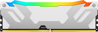 Kingston FURY Renegade White RGB XMP 16GB 6800MT/s DDR5 CL36 DIMM Desktop Gaming Memory - KF568C36RWA-16 Wit Single Module 6800MT/s 6800MT/s 16Gbit