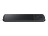 Samsung Trio Wireless Charger Pad, Black Single