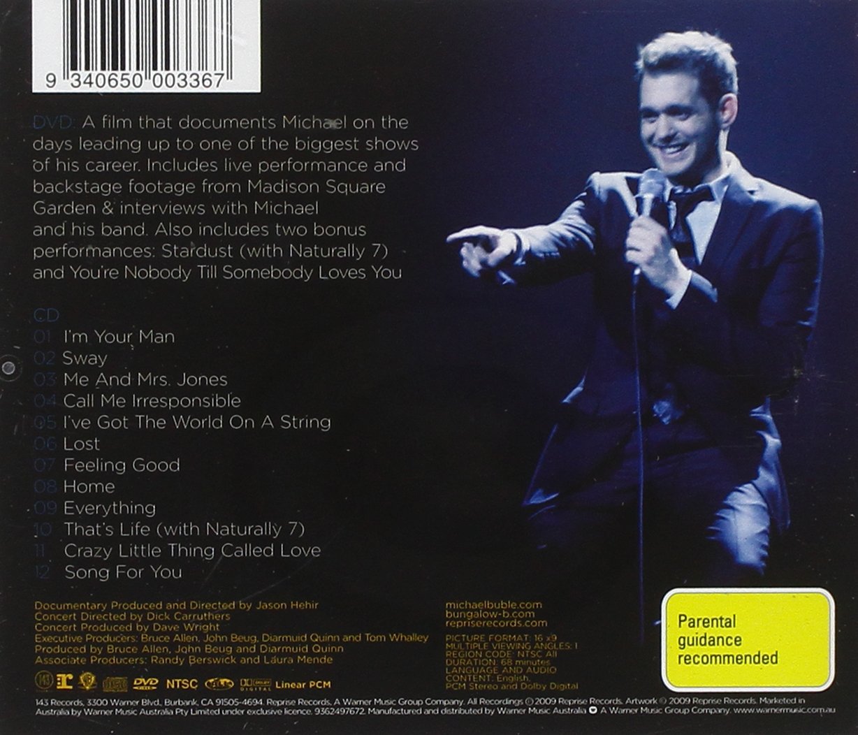 Michael Buble Meets Madison Square Garden