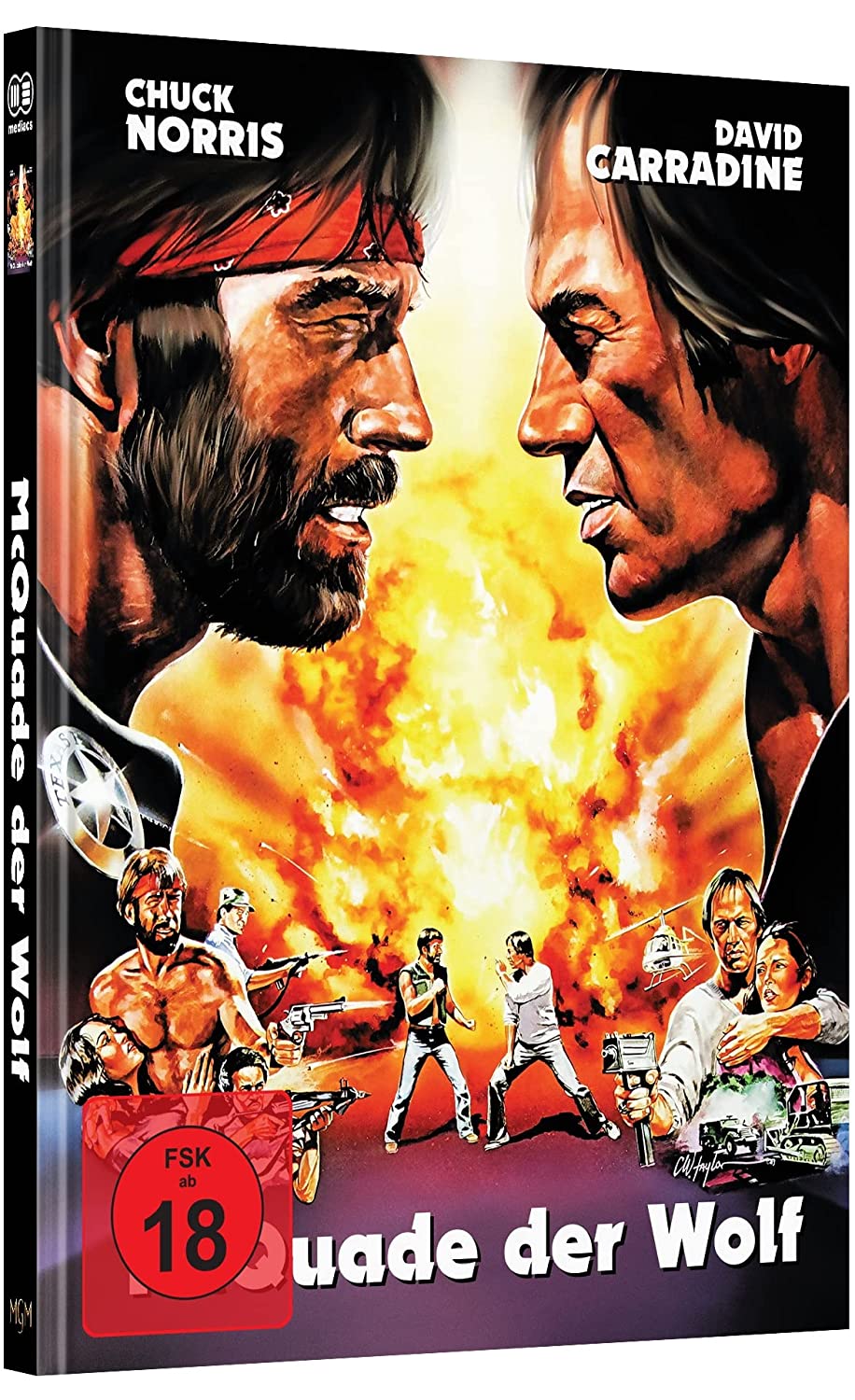 McQuade - Der Wolf - Mediabook - Cover A - Limited Edition (Blu-ray+DVD)
