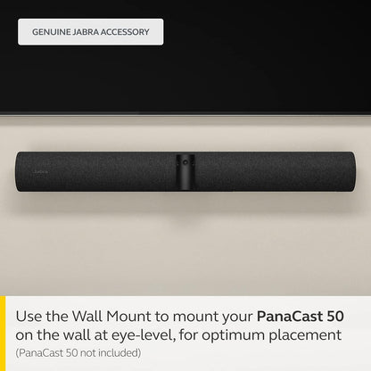 Jabra - Mounting Bracket - Wall Mountable - Black - For Panacast 50, 50 Room System