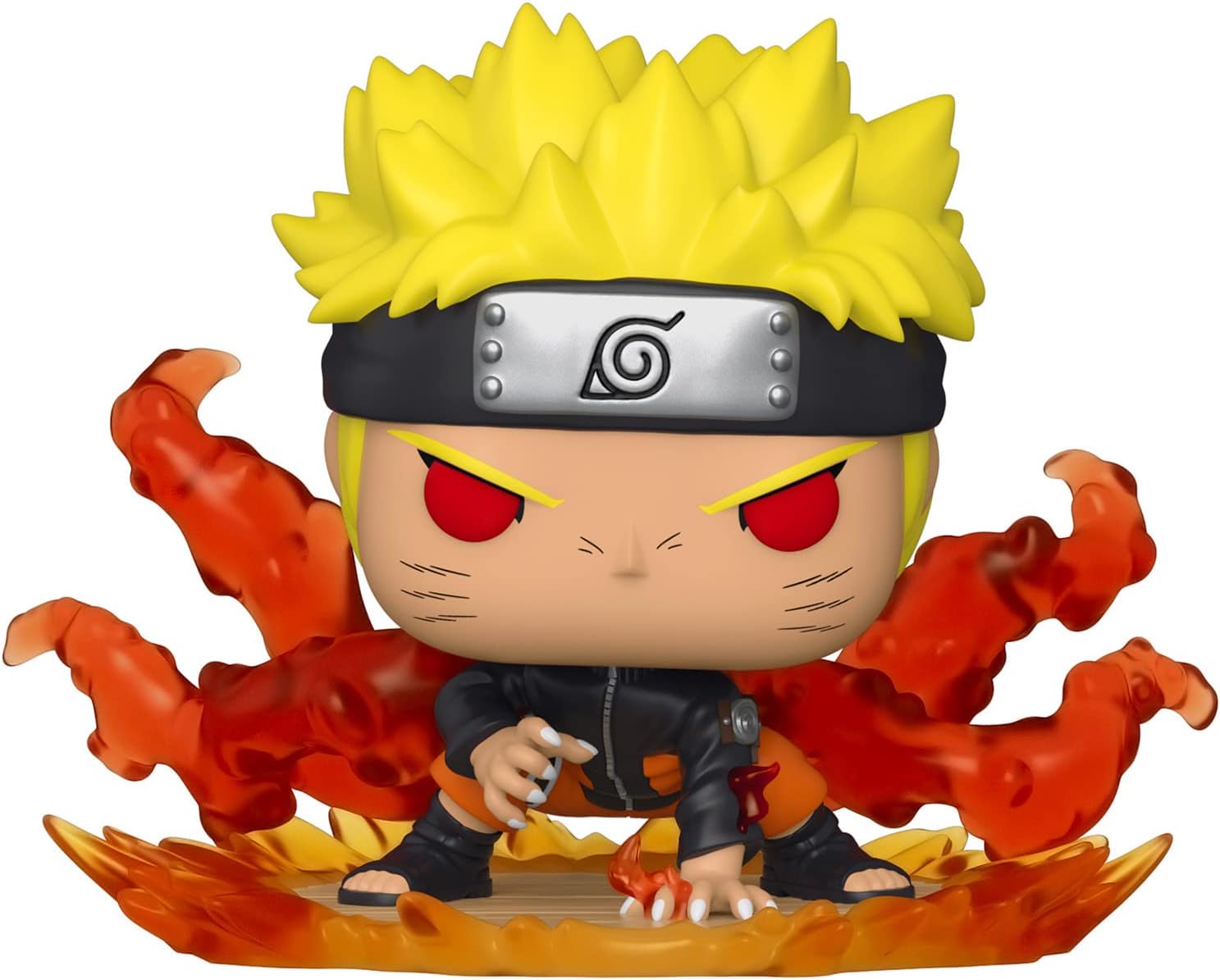Funko POP! Deluxe: Naruto Uzumaki - Naruto Uzumaki As Nine Tails - Amazon Exclusive - Collectable Vinyl Figure - Gift Idea - Official Merchandise - Toys For Kids & Adults - Anime Fans