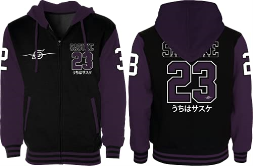 NARUTO - Sasuke 23 - Men Varsity Jacket (S)