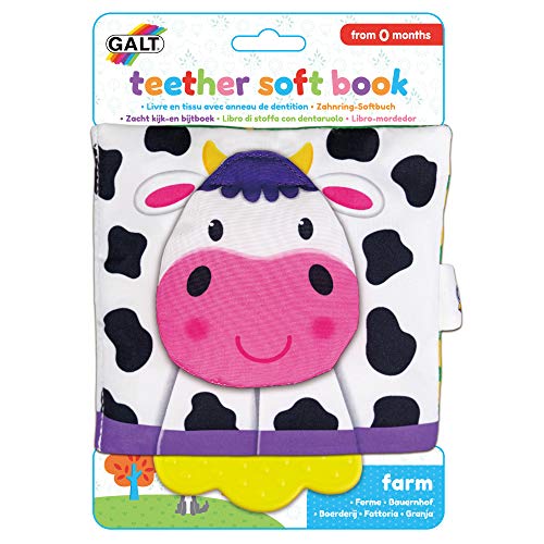 Galt - Teether Soft Book - Farm (31005228)