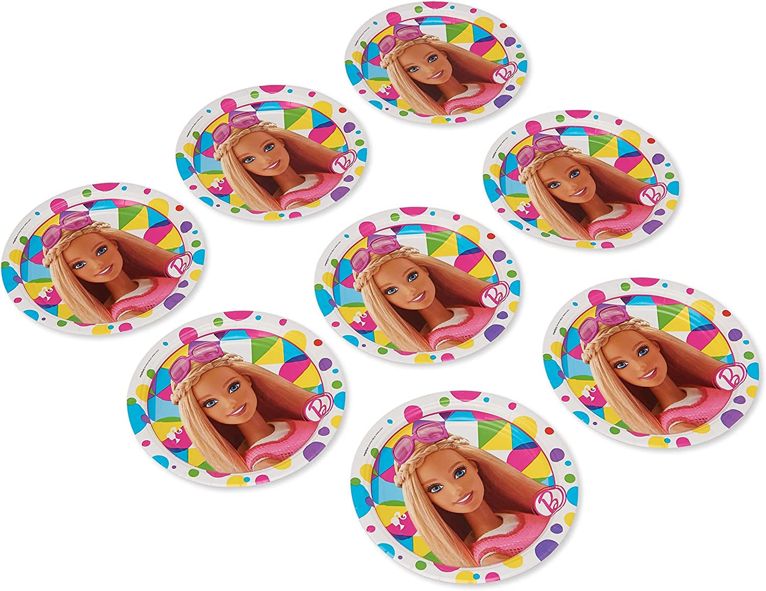 Barbie Sparkle - 8 Piatti 18 Cm