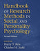 Handbook of Research Methods in Social and Personality Psychology