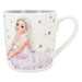 Depesche 12372 TOPModel Ballet Mug in Matt White with Model Motif, Lettering and Stars, Drinking Cup with Porcelain Handle, Capacity: Approx. 250 ml, Multi-Coloured