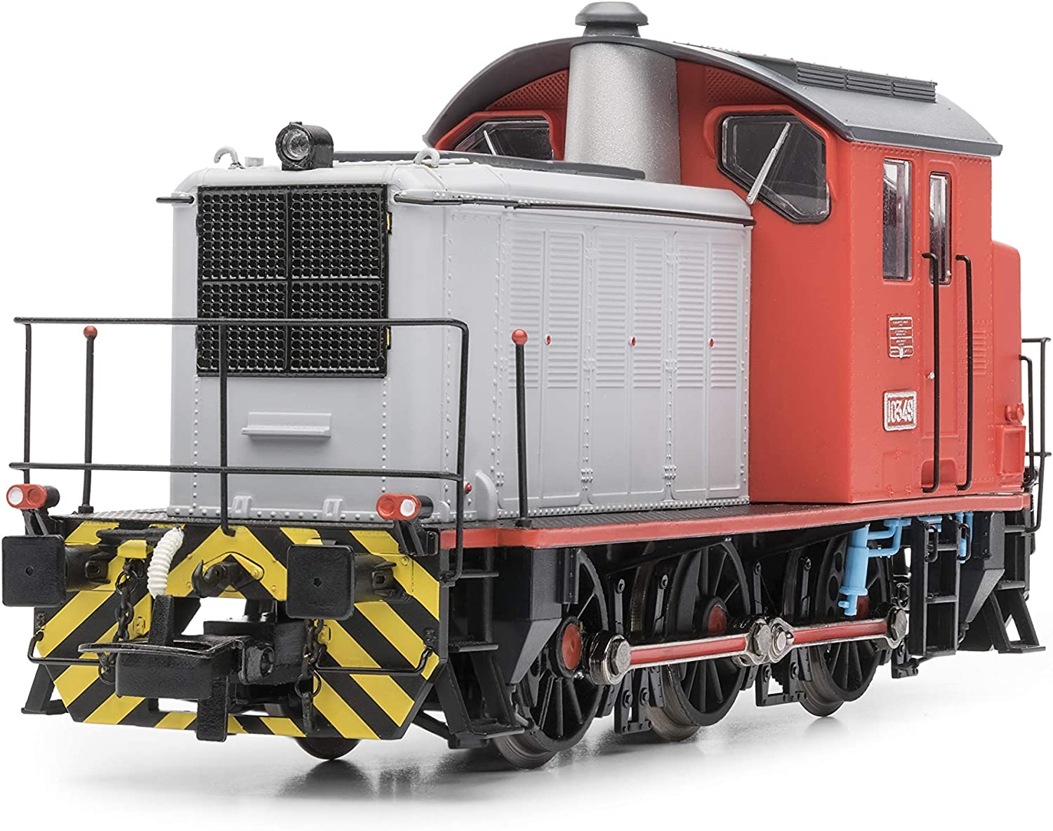 Locomotora 303 (10349) Roja Y Gris