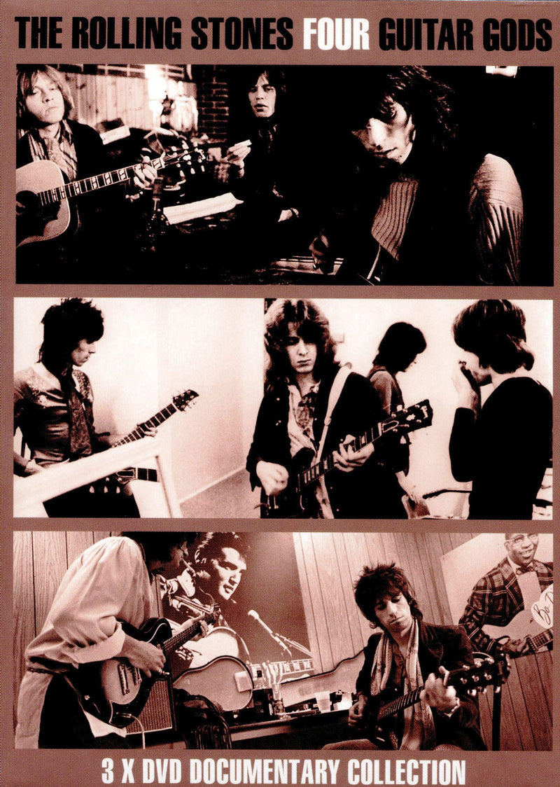 The Rolllng Stones - Four Guitar Gods (3Dvd)