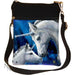 Nemesis Now Sacred Love Lisa Parker Shoulder Bag 23cm Black, PU and Canvas