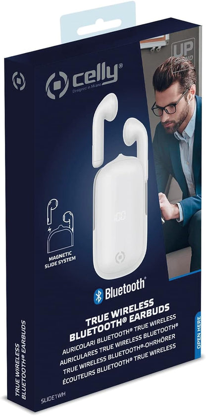 Celly TW Slide White Headset