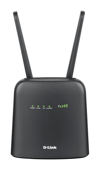 D-Link N300 wireless router Ethernet Single-band (2.4 GHz) 4G Black